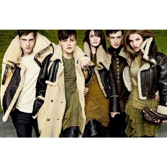 Burberry Prorsum FW 2010 Runway Brown Leather Shearling Aviator Jacket IT 38 - Picture 3 of 16